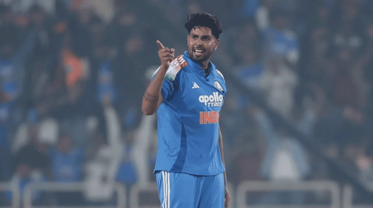 Harshit Rana reprimanded and handed demerit point for Code of Conduct breach